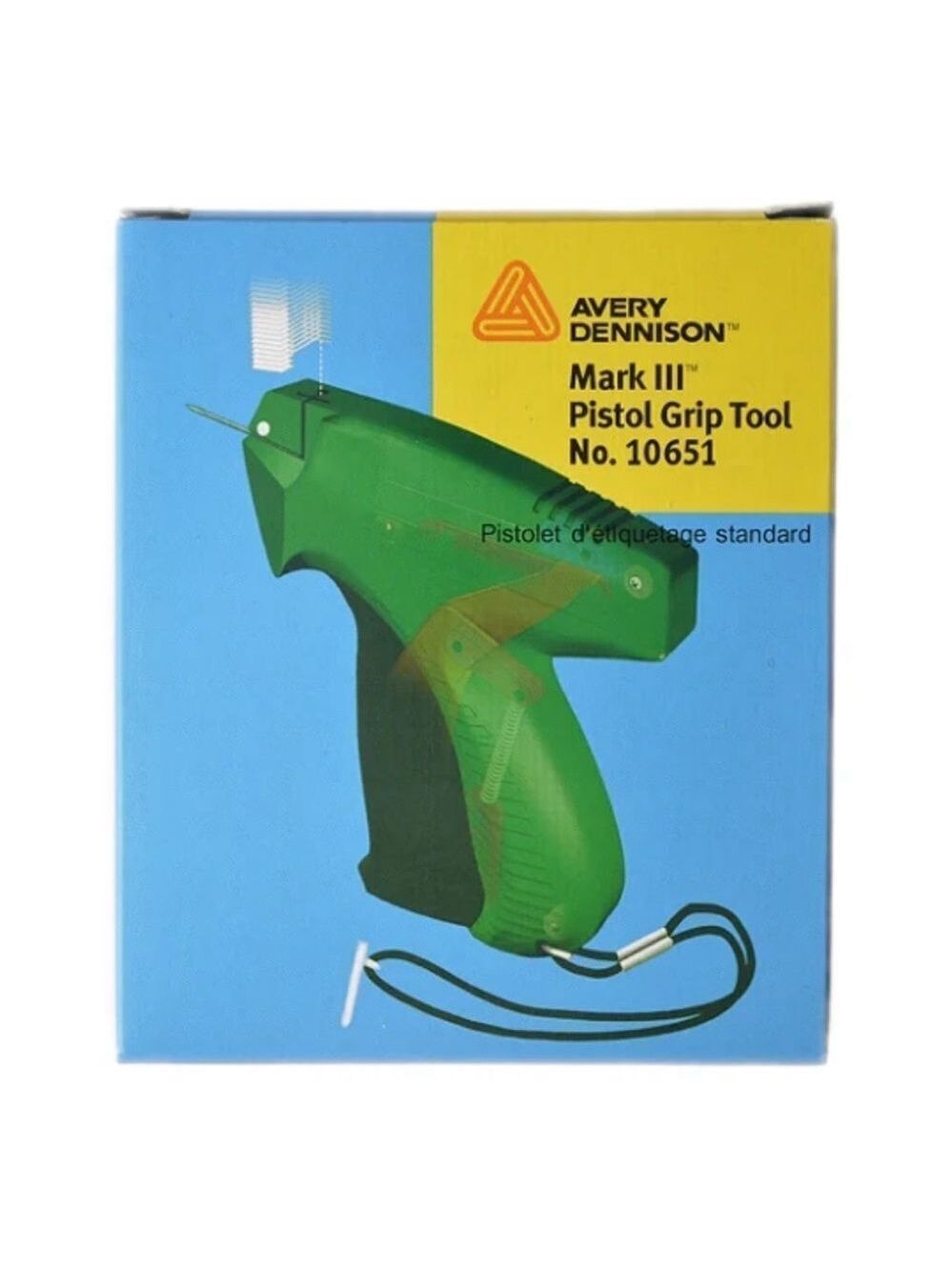 4 Price tag tool. Avery Dennison Mark III pistol grip tool No. 10651​